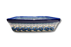 404 Bunzlau Rechthoekige schaal 1382X  Rechthoekige schalen zonder oor